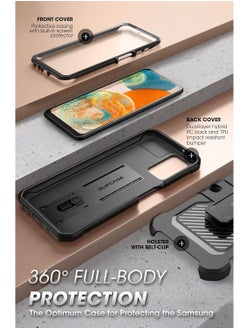 SupCase Unicorn Beetle Pro Case for Samsung Galaxy A23 4G/5G (2022), Full-Body Rugged Belt-Clip & Kickstand Case with Built-in Screen Protector (Black)  - Image 4