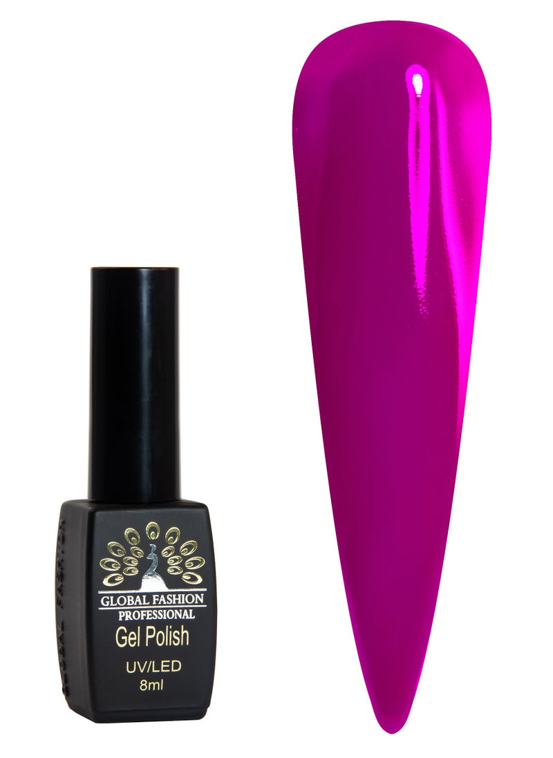 GLOBAL FASHION Global Fashion Black Elite Gel Polish | 132 Colors of Long-Lasting Elegance - 8ml | 203  - Image 1