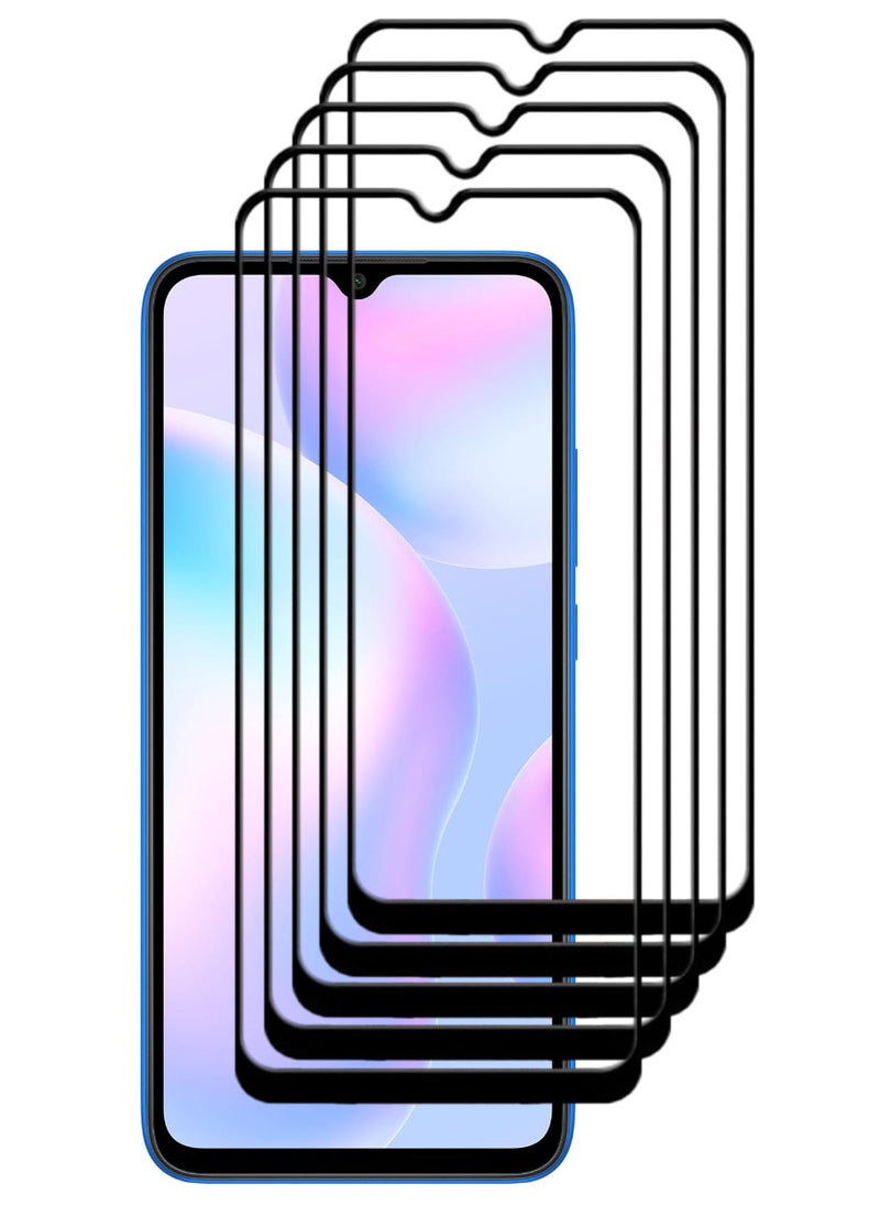 ACLIX 5 Pieces Antistatic ESD Dustproof Premium Quality High Definition Tempered Glass Screen Protector Designed For Xiaomi Redmi 9A - Image 1