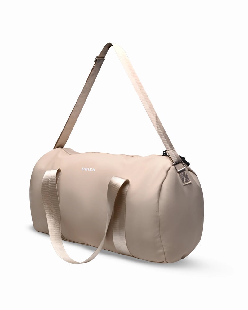 بريسك شنطة جيم كبيرة ضد الماء للرجال والنساء – مزودة بجيب للأحذية، مثالية للرياضة والسفر - Image 2