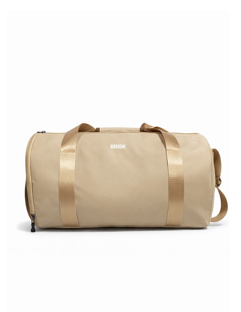 BRISK Stylish Waterproof Gym Bag – Large Sports Duffel With Shoe Pocket For Men & Women, Ideal For Travel & Workout - Image 1
