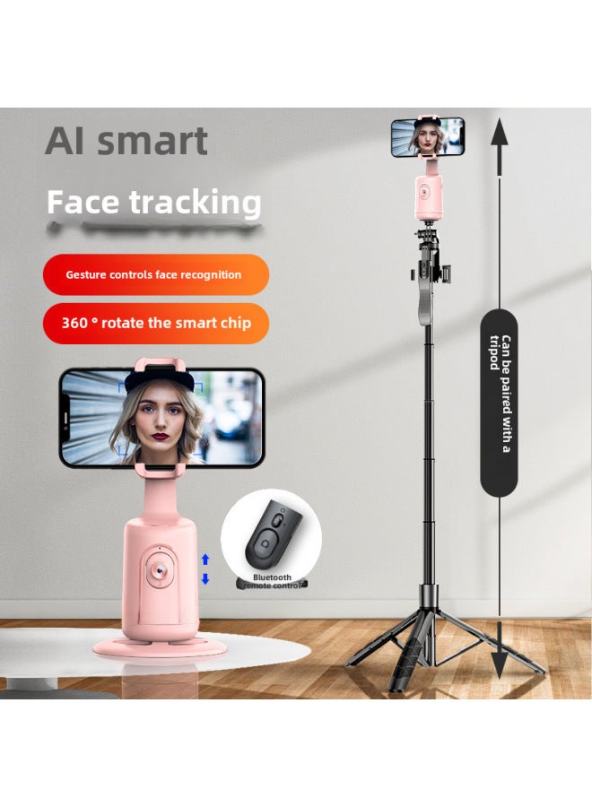 Neutral New Product 360 Intelligent Follow-up Pan-tilt Artifact Free App Video Shooting Live Ai Recognition Face Tracking Stabilizer - Image 1