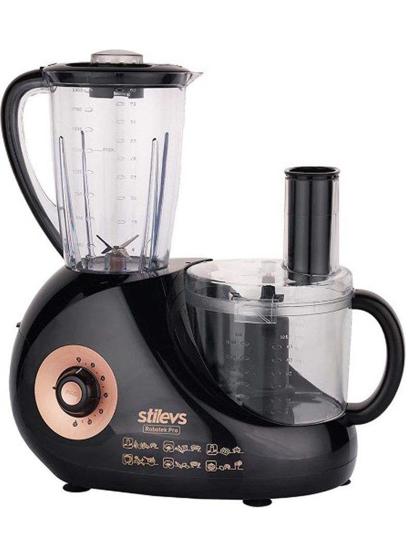 Robotek Pro Food Processor Black - pzsku/Z56ACF9014BD4F963AB6DZ/45/_/1730953107/d19cd79b-8990-4fac-b9ac-daed0998a2d4