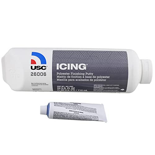 USC 26006 Icing 24 oz tube - Glazing & Finishing Filler Putty - Image 3