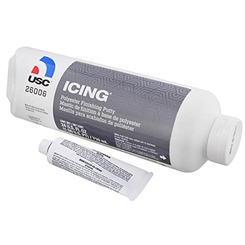USC 26006 Icing 24 oz tube - Glazing & Finishing Filler Putty - Image 4