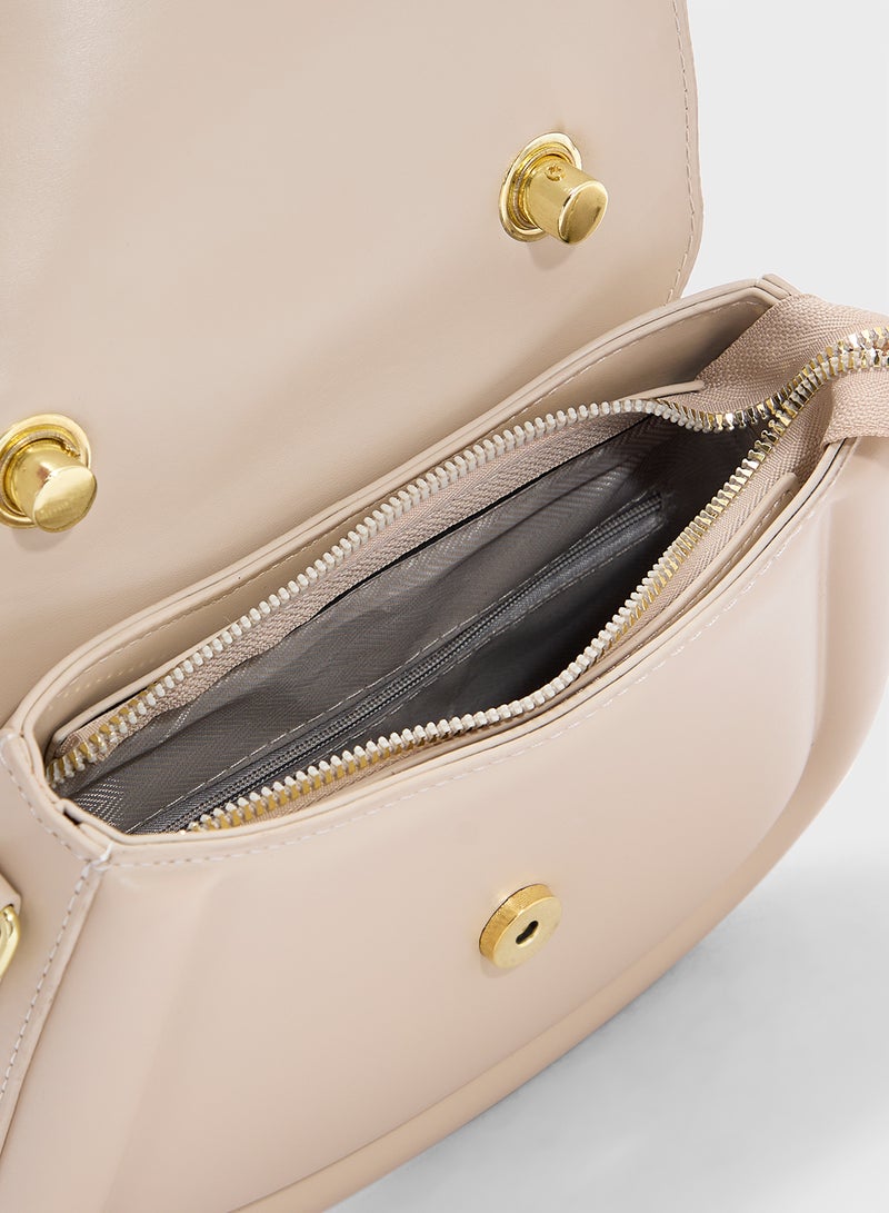 Ginger Heart Closure Satchel Bag  - Image 5