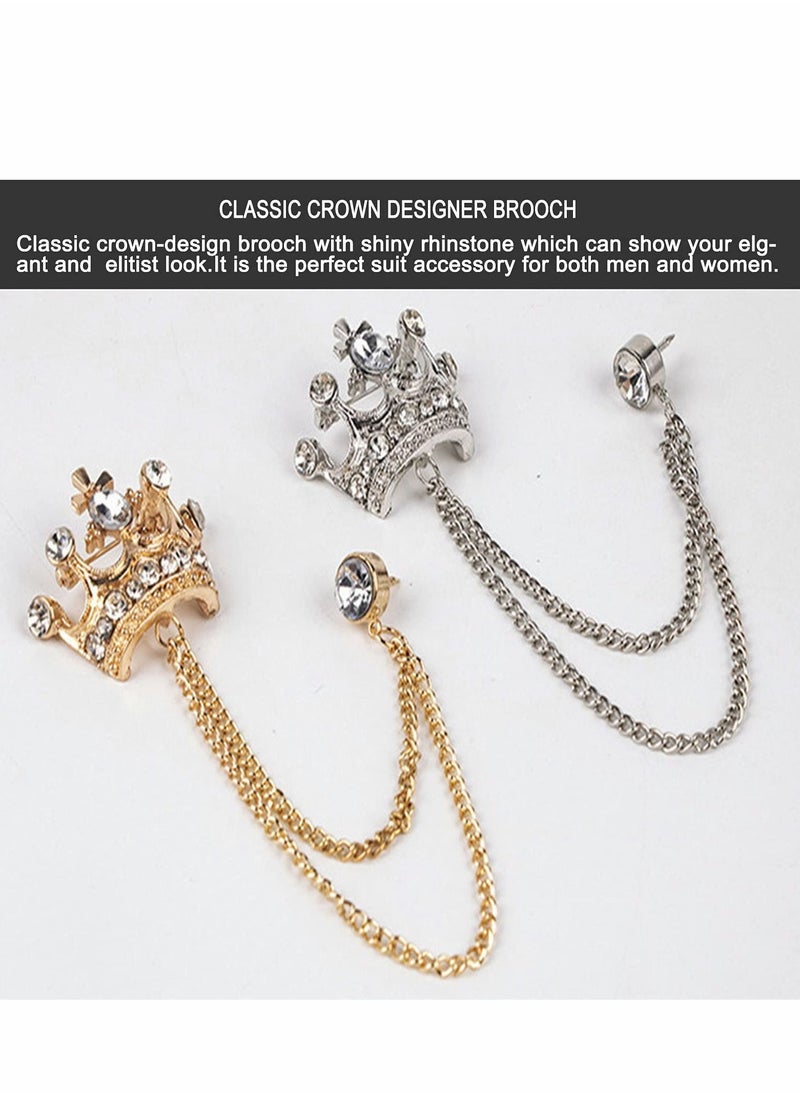 Y&D - Brooches for Women, Brooch Pins, Wedding Bridal DIY Party Applique Embellishment Crafts Decor - Image 1