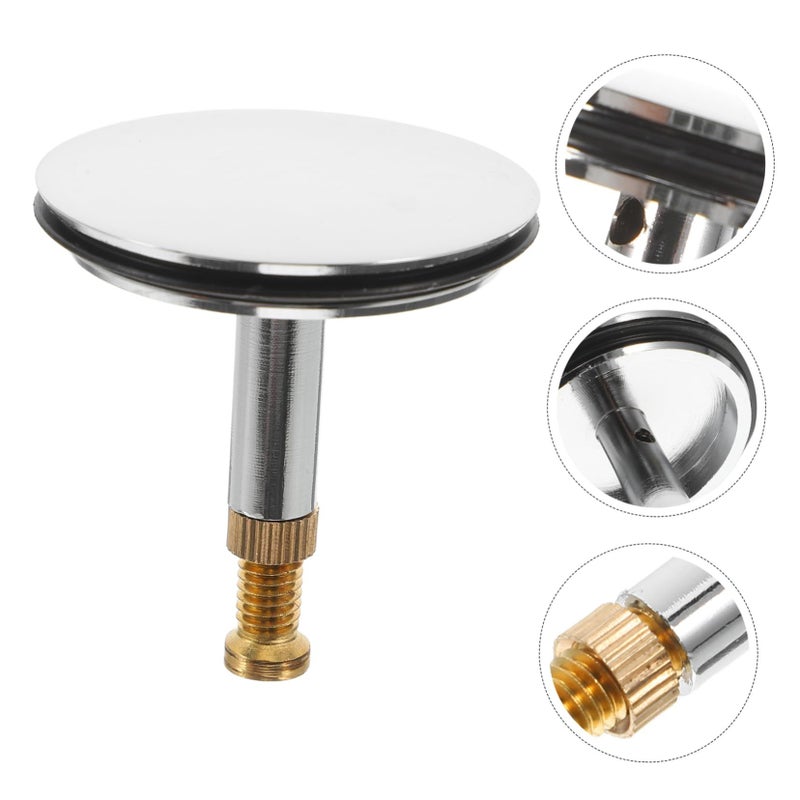 Adjustable Bathtub Plug Drain Cover Kitchen Bathroom Prevent Debris Fit Various Modern Design Stainless Steel - Image 5