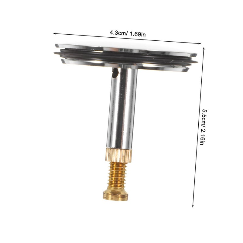 Adjustable Bathtub Plug Drain Cover Kitchen Bathroom Prevent Debris Fit Various Modern Design Stainless Steel - Image 3