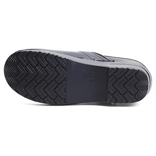 Dansko Women’s Professional Slip-On Clogs –Rocker Sole and Arch Support for Comfort-Ideal for Nursing, Food Service, Healthcare Black Box 5.5-6 M US - Image 3