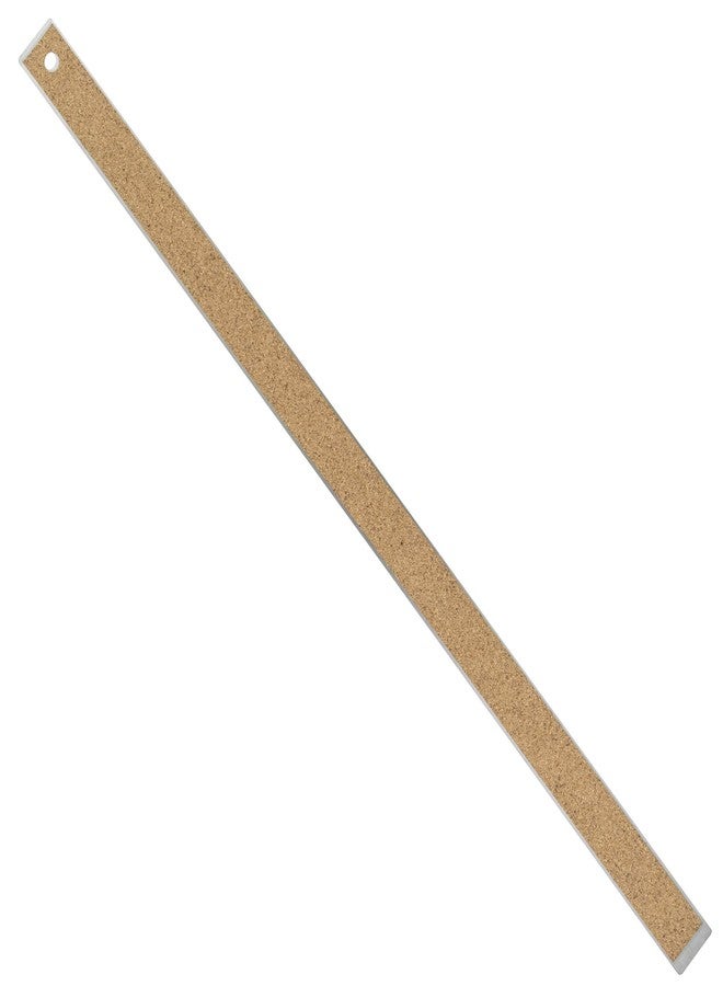 Pacific Arc 24" Stainless Steel Ruler with Non-Skid Cork Backing: 32 & 64 divisions per inch - Image 2
