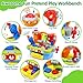 ORWINE Toys for 1 Year Old Boy Musical Toddler Tool Bench Montessori Educational Toys with Sound Lights Effect Shape Sorter One Year Old Boy Birthday Gift Engineer Pretend Play Workbench - Image 4