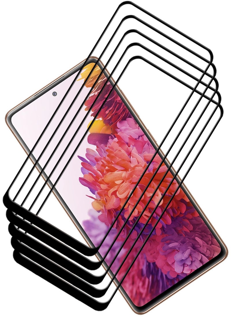 ACLIX 5 Pieces Antistatic ESD Dustproof Premium Quality High Definition Tempered Glass Screen Protector Designed For Samsung Galaxy S20 FE - Image 1