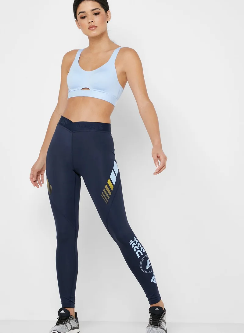 Adidas Alphaskin Moto Tights