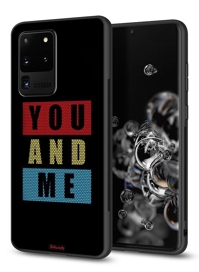 Tolwak Samsung Galaxy S20 Ultra Protective Case Cover You And Me - Image 1
