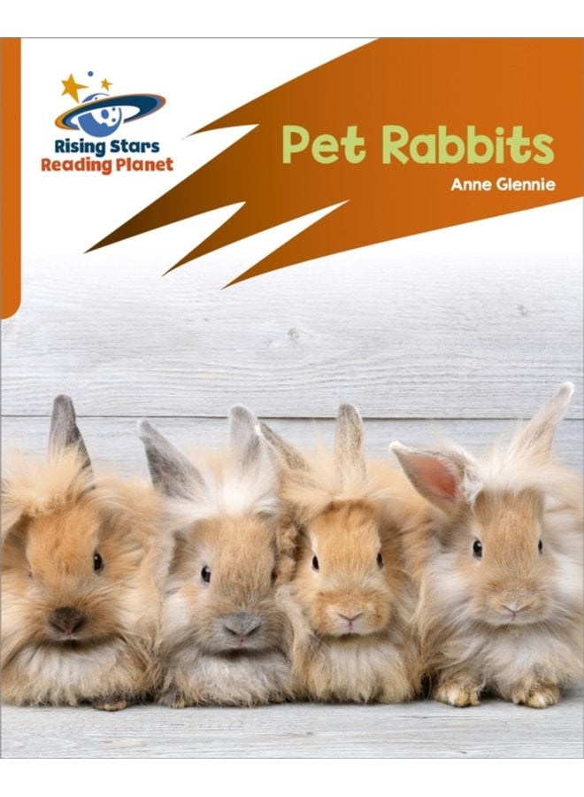 Reading Planet Rocket Phonics Target Practice Pet Rabbits Orange - Paperback