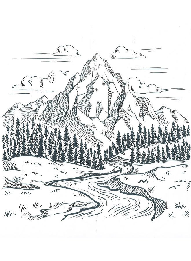 كتاب تلوين الطبيعة الجميلة - Image 3