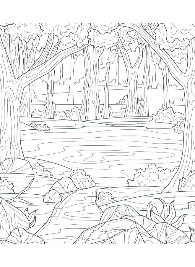 كتاب تلوين الطبيعة الجميلة - Image 5