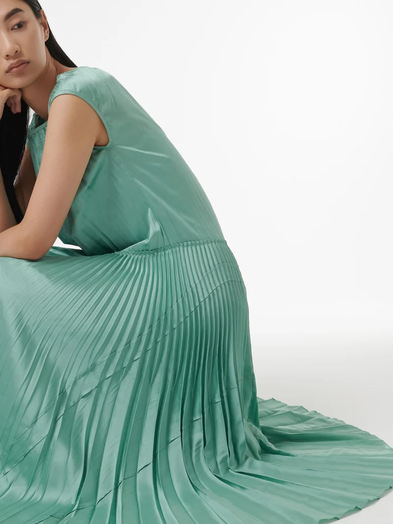 Leem  Maxi Pleated Dress for Women | Best Price UAE