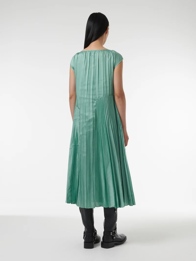 Leem  Maxi Pleated Dress for Women | Best Price UAE
