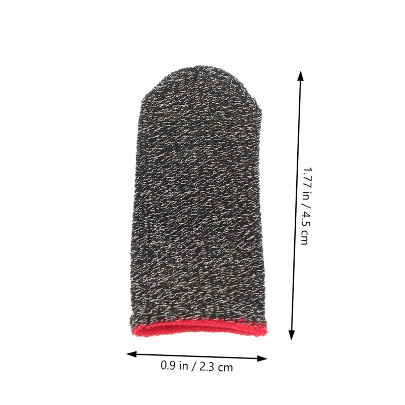 10Pcs Ultra Thin Gaming Finger Sleeves Breathable Sweat Proof Mobile Game Protectors - Image 3