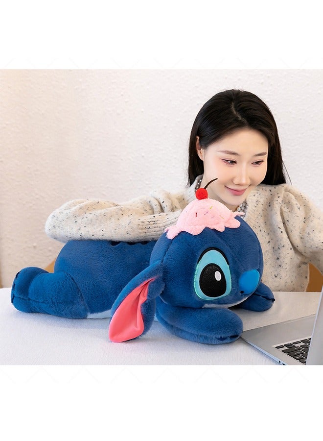 60cm Cartoon Blue Cake Stitch Plush Doll Plush Toy Room Decoration Soft Doll Suitable for Children Gift Party Gift - Image 2