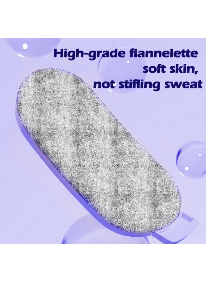 Generic Cordless Heating Pad for Cramps & Back Pain Relief – Rechargeable Wearable Heat Belt with 3 Heat Levels, 4 Vibration Modes & Adjustable Strap for Women’s Menstrual Comfort (Blue)  - Image 5