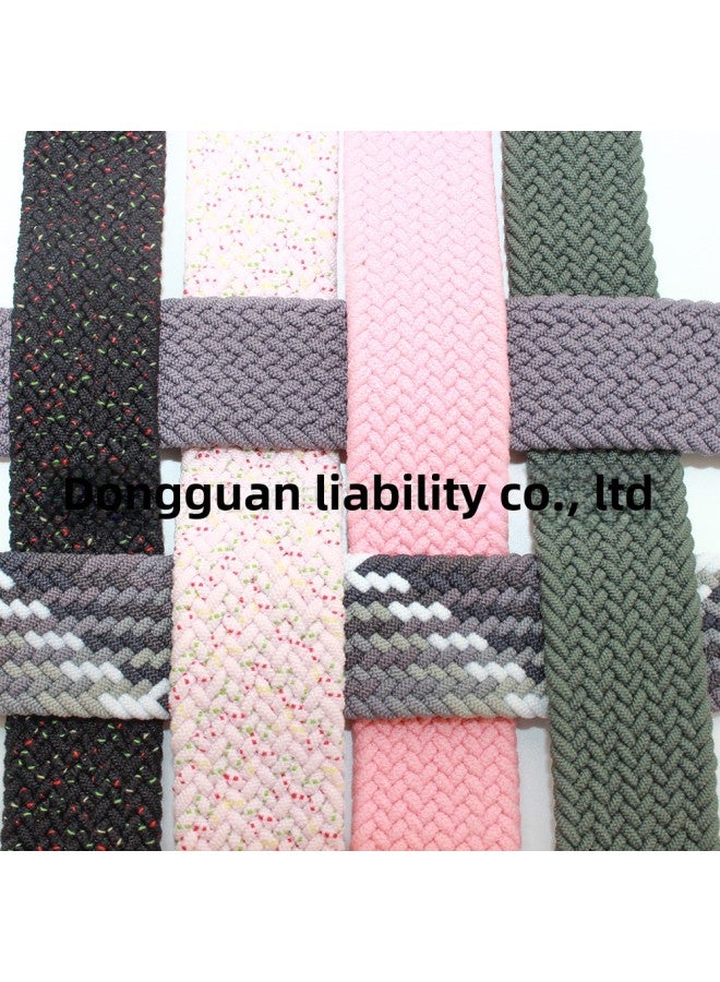 Woven Strap For Apple Watch Applewatch Strap Buckle Single-loop Woven Apple Nylon Strap-Color:With Buckle 42/44/45/49 (note Color Size)  - Image 3