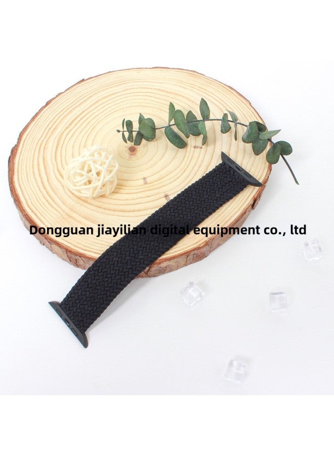 Woven Strap For Apple Watch Applewatch Strap Buckle Single-loop Woven Apple Nylon Strap-Color:With Buckle 42/44/45/49 (note Color Size)  - Image 5
