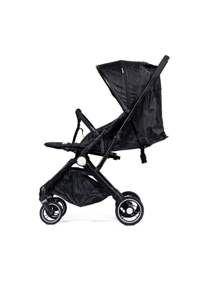 Cullar Premium Baby Stroller – Lightweight, Compact & Travel-Friendly with Adjustable Reclining Seat, Smooth Suspension, One-Hand Fold, Large Storage Basket, and Adjustable Canopy for Ultimate Comfort and Safety - Image 5