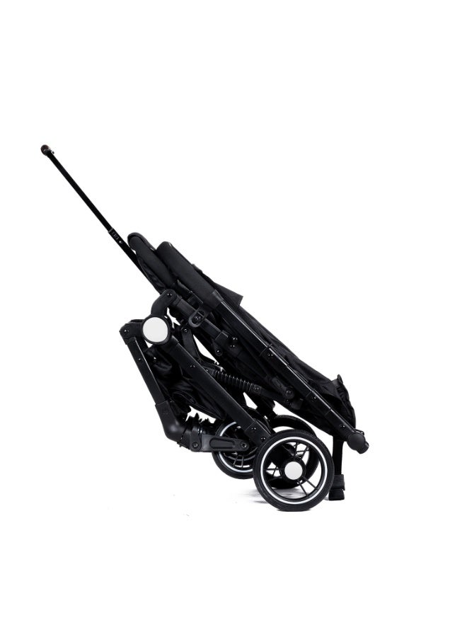 Cullar Premium Baby Stroller – Lightweight, Compact & Travel-Friendly with Adjustable Reclining Seat, Smooth Suspension, One-Hand Fold, Large Storage Basket, and Adjustable Canopy for Ultimate Comfort and Safety - Image 4