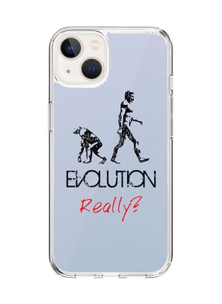 Classic Clear for Apple iPhone 14 Case Hybrid Soft Cover Flexible Edges Anti Drop TPU PC Gel Thin Transparent Cover [ Designed for Apple iPhone 14 ] - Evolution Really (Blue) - pzsku/Z56AE8C90EEC7C8CCFA69Z/45/_/1693407769/c3b6a32e-55da-4b4d-b883-e4489950a941