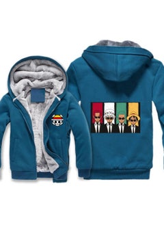 KUYING New One Piece Printed Zipper Sweatshirt Casual Sportswear  - Image 1