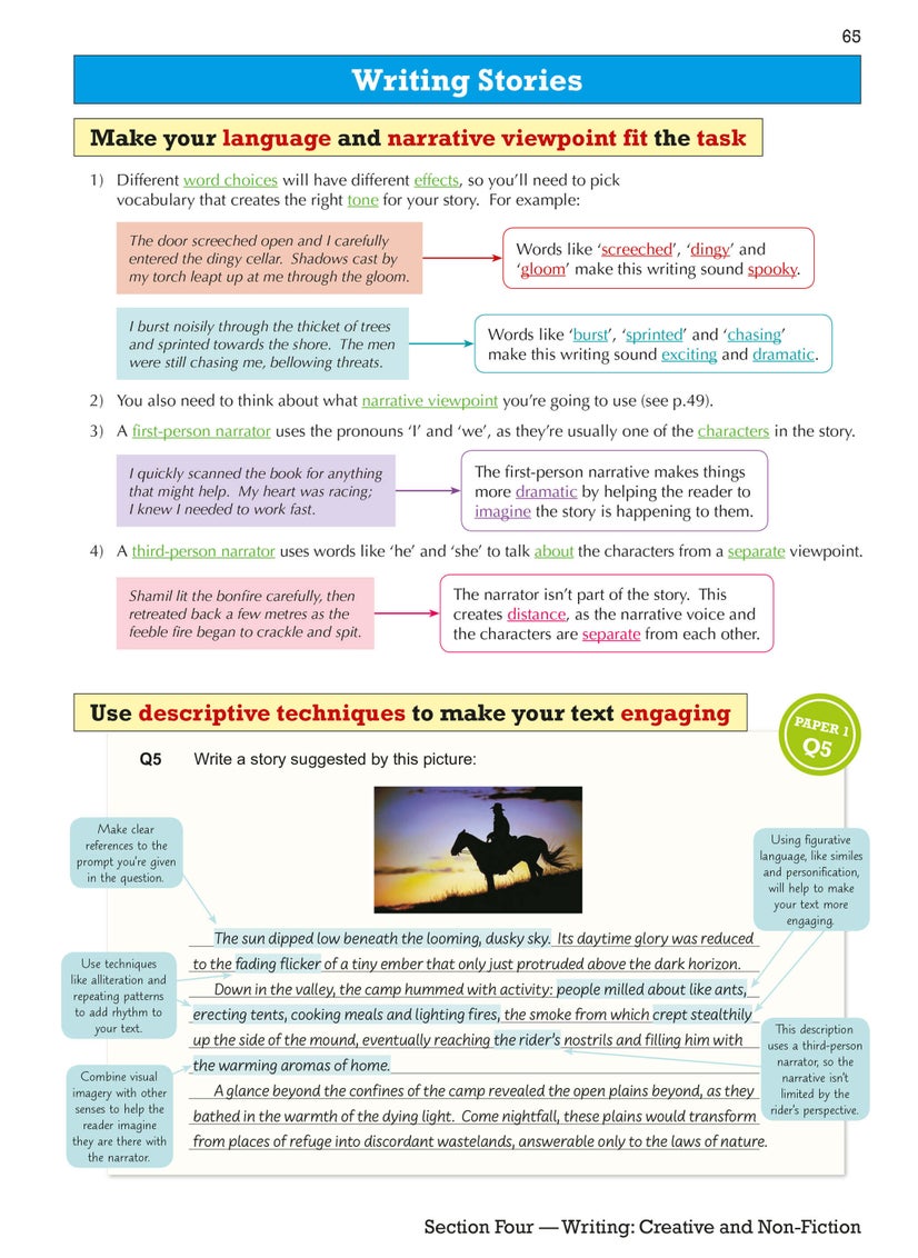 null - GCSE English Language AQA Revision Guide - includes Online Edition and Videos - Image 1