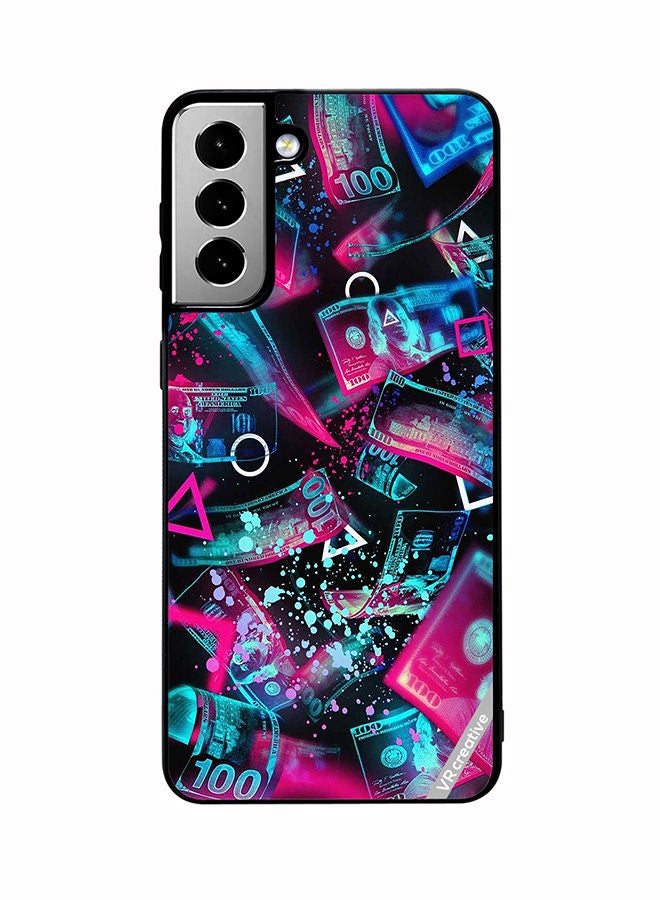 VR CREATIVE Protective Case Cover For Samsung Galaxy S21 FE 5G Multicolor Design - Image 1