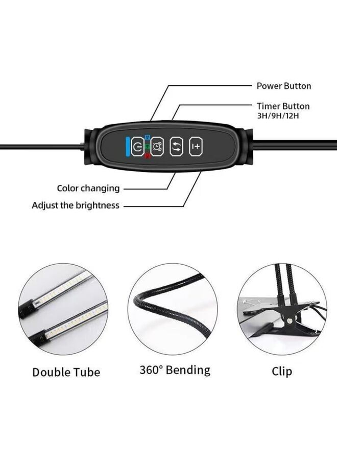 Ù…ØµØ§Ø¨ÙŠØ­ Ù†Ù…Ùˆ Ù„Ù„Ù†Ø¨Ø§ØªØ§Øª Ø§Ù„Ø¯Ø§Ø®Ù„ÙŠØ©ØŒ Ù„Ù…Ø¯Ø© 3/9/12 Ø³Ø§Ø¹Ø©ØŒ Ù…Ø¹ Ø¹Ù†Ù‚ Ø¥ÙˆØ²Ø© 360 Ø¯Ø±Ø¬Ø©ØŒ ÙˆÙ…ØµØ¨Ø§Ø­ Ù†Ù…Ùˆ Ù†Ø¨Ø§ØªØ§Øª LED ÙƒØ§Ù…Ù„ Ø§Ù„Ø·ÙŠÙ�ØŒ Ùˆ10 Ù…Ø³ØªÙˆÙŠØ§Øª Ø³Ø·ÙˆØ¹ Ù„Ù„Ø¨ÙˆÙ†Ø³Ø§ÙŠ ÙˆØ§Ù„Ù†Ø¨Ø§ØªØ§Øª Ø§Ù„Ù…Ø­Ù�ÙˆØ¸Ø© Ù�ÙŠ Ø§Ù„Ø£ØµØµ - Image 5
