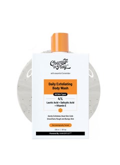 Chemist at Play Exfoliating Body Wash 236Ml | 4% (Salicylic Acid, Vitamin E And Lactic Acid) | Paraben & Sls Free | Gentle Exfoliating Shower Gel | Removes Tan| Prevents Dry, Rough, Bumpy Skin | Men & Women  - Image 1