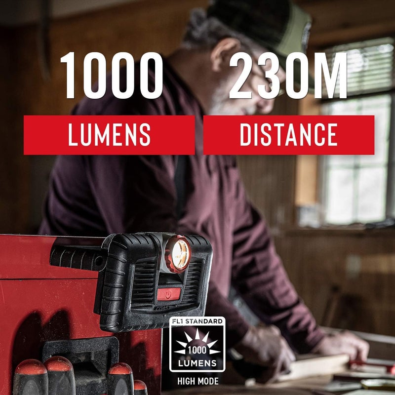 Coast Coast  30363 COAST PM310 1000 Lumen Alkaline Dual Power Magnetic Focusing LED Work Light  - Image 4