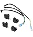 Minho Universal Brake Light Lamp Stop Switch with Brake Cables for Yamaha Honda Kawasaki Suzuki Chinese GY6 50cc250cc Scooter ATV Dirt Pit Bike Quad Moped Motorcycle - Image 2