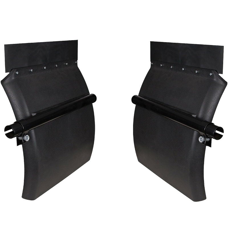 BST BSSP Poly Quarter Fenders for Semi Trucks Black 24x24 Mud Flap HangersTube Bracket Mounting Hardwarefor RightLeft Side Pair Set Quarter Fender Kit - Image 3