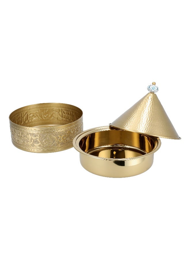 La Mesa La Mesa   Stainless Steel Food Warmer   29*29*29 Cm  - Image 1