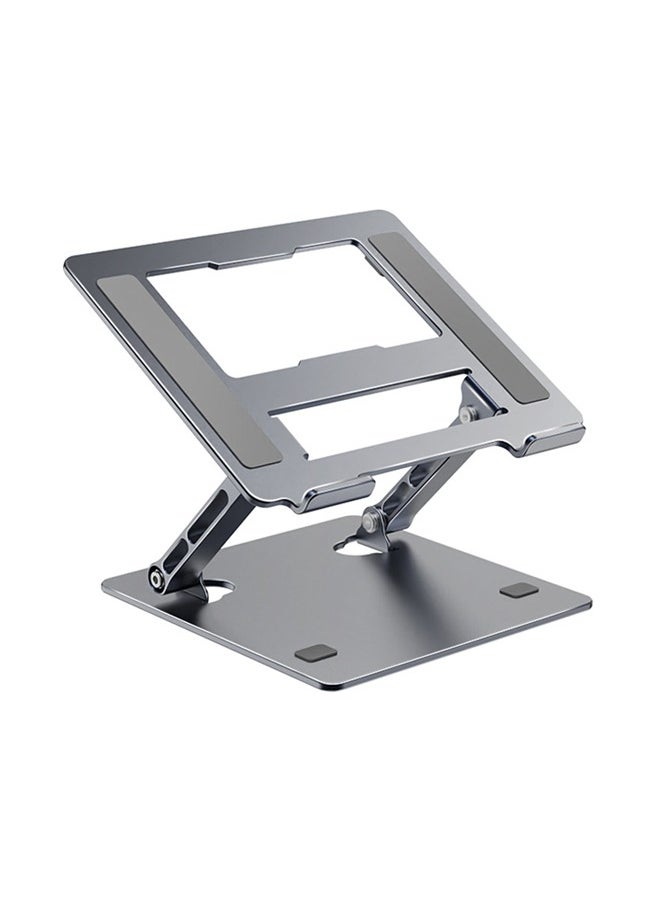 FlashHawk Aluminum Adjustable Laptop Stand, Portable Computer Notebook Holder Riser for 10-17 inch Laptop  - Image 1