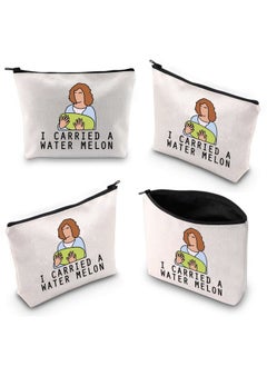 WCGXKO Dance Dirty Inspired Makeup Bag Dancing Gift Watermelon Lover Gift 80s Movie Zipper Pouch (WATERMELON)  - Image 3