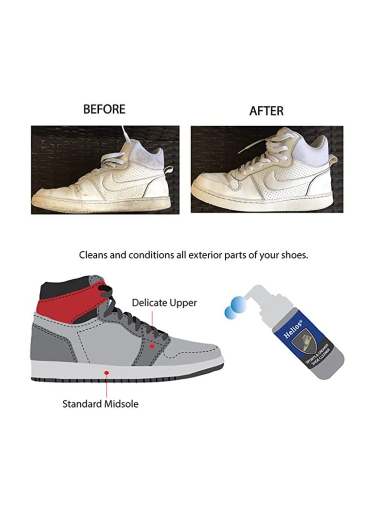هيليوس مجموعة العناية بالأحذية الرياضية لكلا الجنسين من هيليوس - حجم جديد متعدد المنتجات خالٍ من المنتجات - Image 4