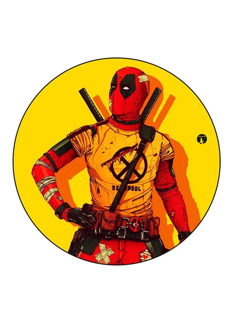 Deadpool Printed Mouse Pad  Multicolour