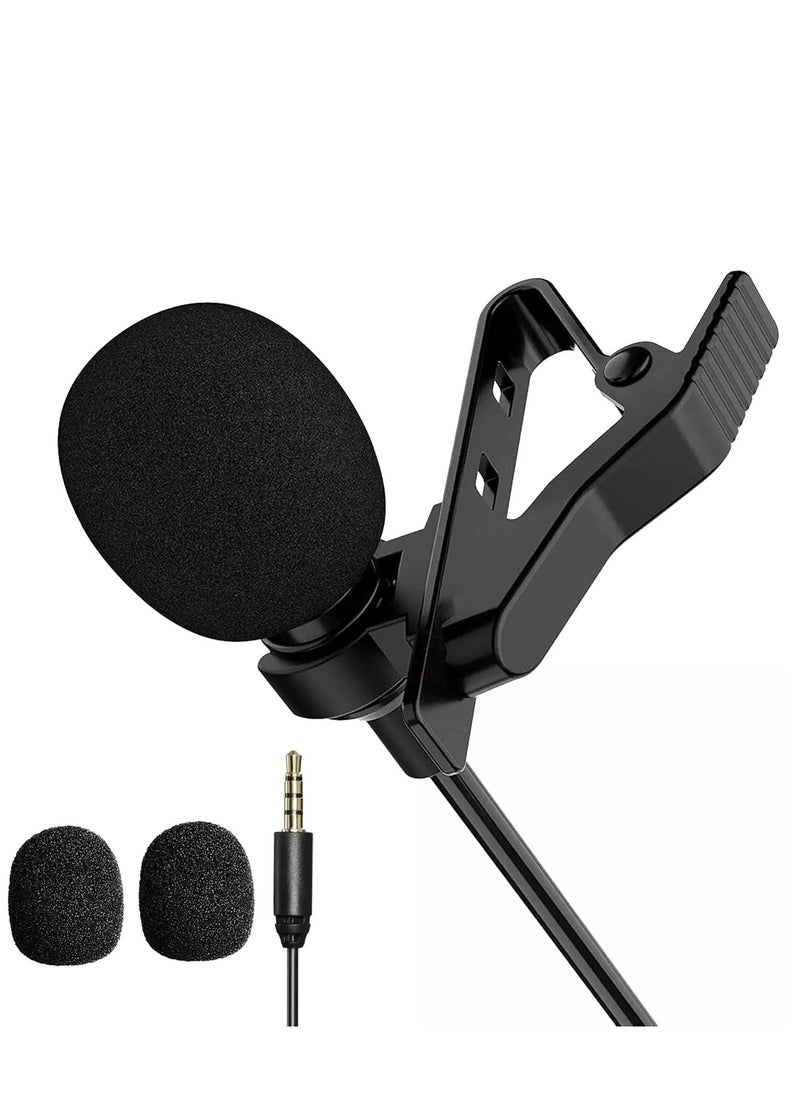 MOURIV CM205 Ultimate Lavalier Microphone for Bloggers and Vloggers Lapel Mic Clip-on Omnidirectional Condenser Compatible with iPhone Ipad Samsung Android Windows Smartphones  - Image 3