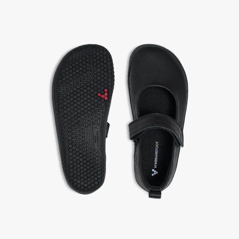 VIVOBAREFOOT WYN SCHOOL KIDS OBSIDIAN