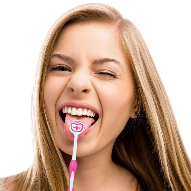 MR LION Tongue Brush, Tongue Scraper, Tongue Cleaner, Tongue Scraper Brush, Tongue Scraper Cleaner, Tongue Brushes, Helps Fight Bad Breath, 5 Tongue Scrapers, 5 Pack - Image 4
