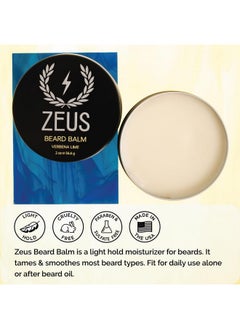 Zeus ZEUS Beard Balm Leave-In Conditioner, Beard Styling Grooming Balm with Natural Beeswax & Shea Butter (MADE IN USA) 2 oz. Unscented  - Image 4