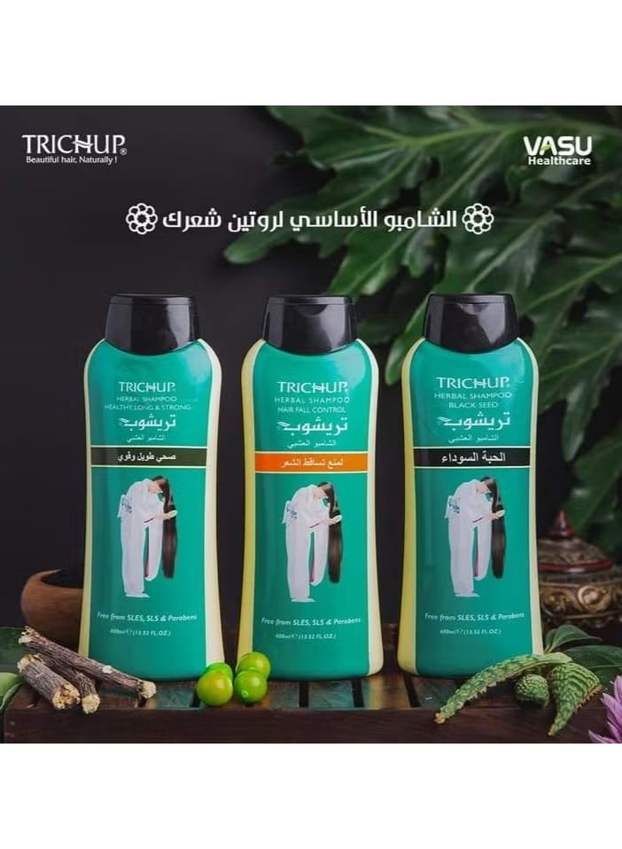 Trichup healthy long and strong Hair shampoo - 400 Ml - Image 3